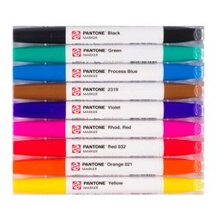 Royal Pantone Dual Tip Markers – Primary, Set of 9 Brand New!