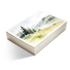 300 Sheets 5×7 Inch Watercolor Paper 140lb/300gsm Cold Press Cotton Pads Art