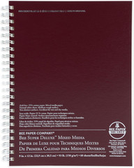 Bee Paper – 9″X 12″ Super Deluxe Mixed Media Sketching Pad, 60 Sheets