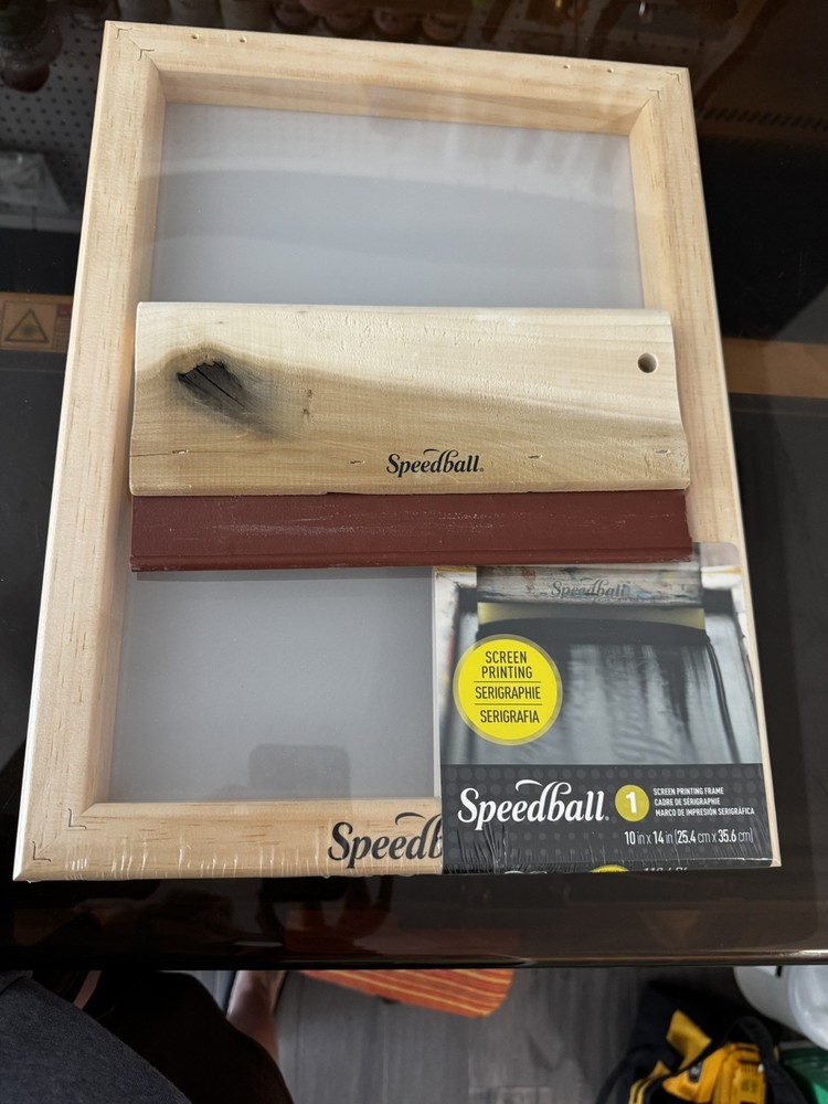 Speedball Screen Printing Kit with Inks, Accessories