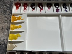 Vintage Steel Watercolor Palette no. 1000 Made in Japan