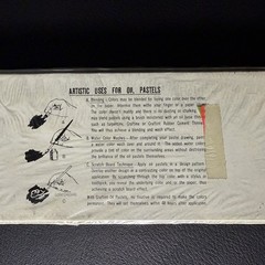 Vintage Craftint Special Oil Pastels Set 510 small Size 23 Colors Unused