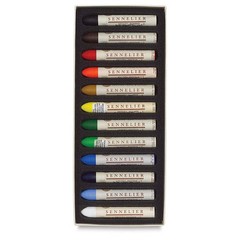 Sennelier Oil Pastel Set, 12 Count (Pack of 1), Multicolor Office Product