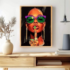Fashion Portrait Paint by Numbers Kit for Adults Beginner, Trendy Lady Adult …