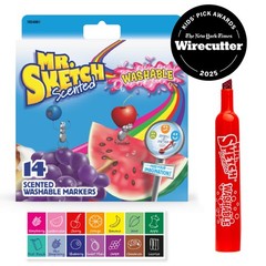 ® Scented Markers, Chisel Point, Assorted, Pack Of 14