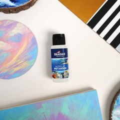 BLUEBIRD Acrylic Paint Retarder 3.4 Fl. Fl Oz (Pack of 1), transparent