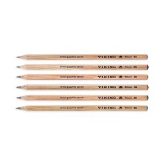 Viking Rollo Artist Graphite Drawing Pencil Set of 12 Pencils