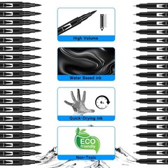 12 Pack Dual Tip Brush Fine Liner Sketching Calligraphy Marker Pen Set