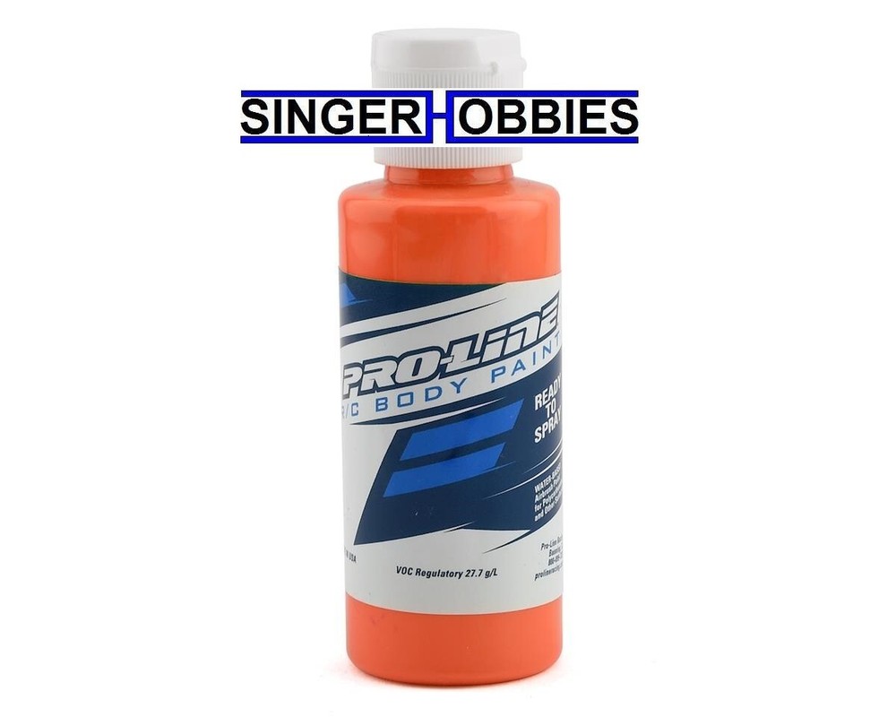 ProLine Racing 6328-01 Water-Based Airbrush Body Paint FLOURESCENT ORANGE HH