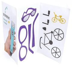 SCRIB3D P1 3D Pen – with 3 meters of 3 Colors Filament (Open Box)