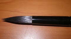 Silver Black Velvet Brush 3000S Round # 12 Watercolor Gouache Inks BRAND NEW