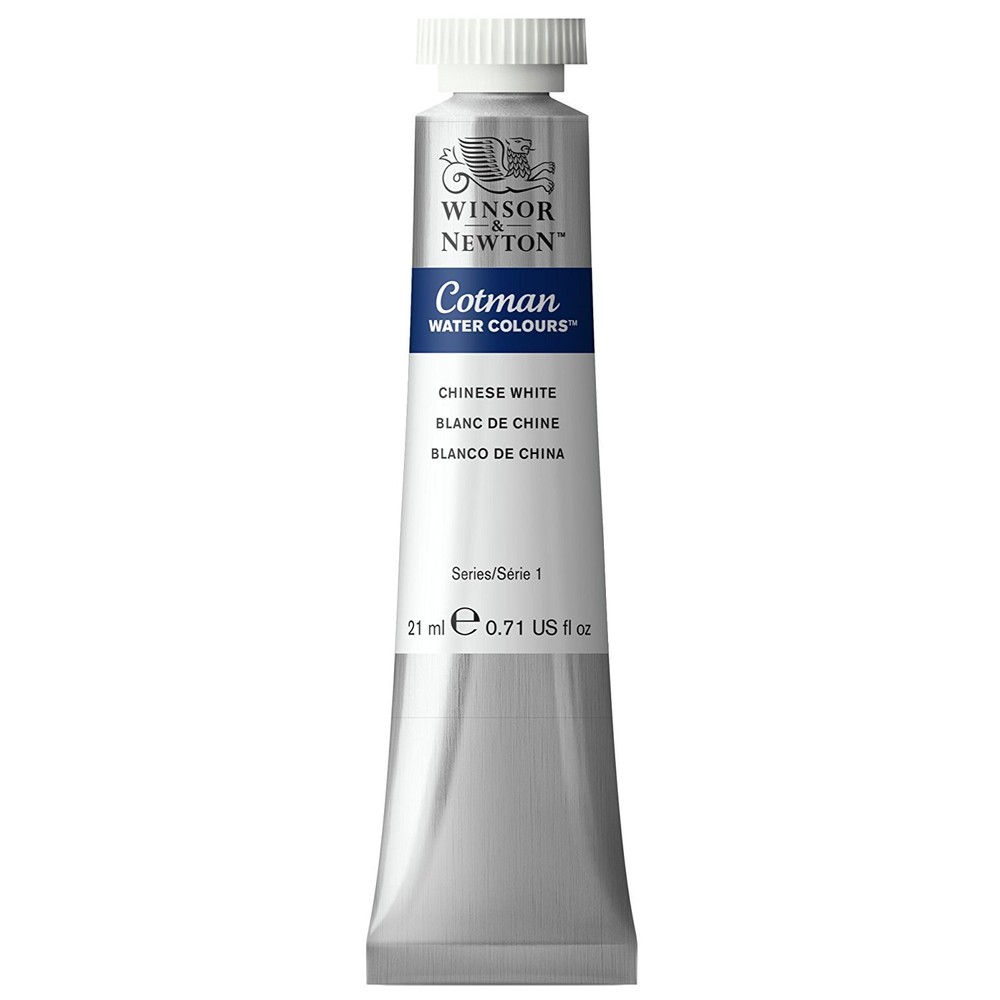 (3) Tubes Winsor & Newton 21 ml Chinese White, NEW