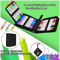 48 Colors Acrylic Paint Pens, Dual Tip Acrylic Paint Markers for Paper, Wood,…