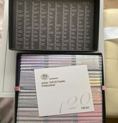 MUNGYO Gallery Soft Oil Pastels 120 Colors MOPV-120P | Professional Artist Set