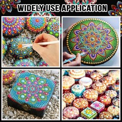 Mandala Dotting Tools Painting Kit, 58Pcs Dotting Tools for Painting DIY Rock…
