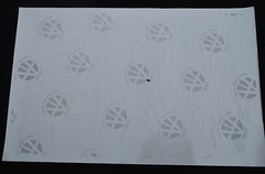 2pk ADHESIVE Sticky Camouflage Spray Paint Duracoat Gun Stencils TIGER STRIPE
