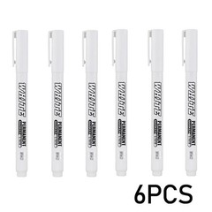 3 pcs White Waterproof Permanent Paint Marker Pens for Metal Wood Fabric Marker