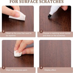 New Upgrade Pens for Touch Up, 12 Colors Wood Scratch Repair Markers, Profess…