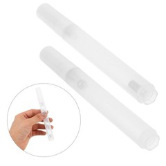 6 Pcs Refillable Markers Clear Empty Pen Tubes Blank Acrylic Paint