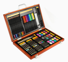Deluxe Art Set 82 Pieces Professional Art Kit for Adult