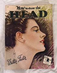 How To Draw The Head by Walter Foster No. 17 Vintage