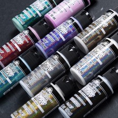 Non-Toxic Extreme Glitter Acrylic Paint Set for Beginners & Artists – 10 x 2oz B