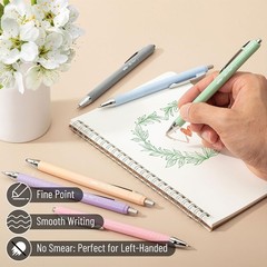 Mr Pen 6 Pack Bible Journaling Pens | No Bleed Fine Point Writing Pens