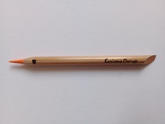 Rare Unnumbered Vintage Karisma Colour Pencil Orange Berol Karismacolor Used GC