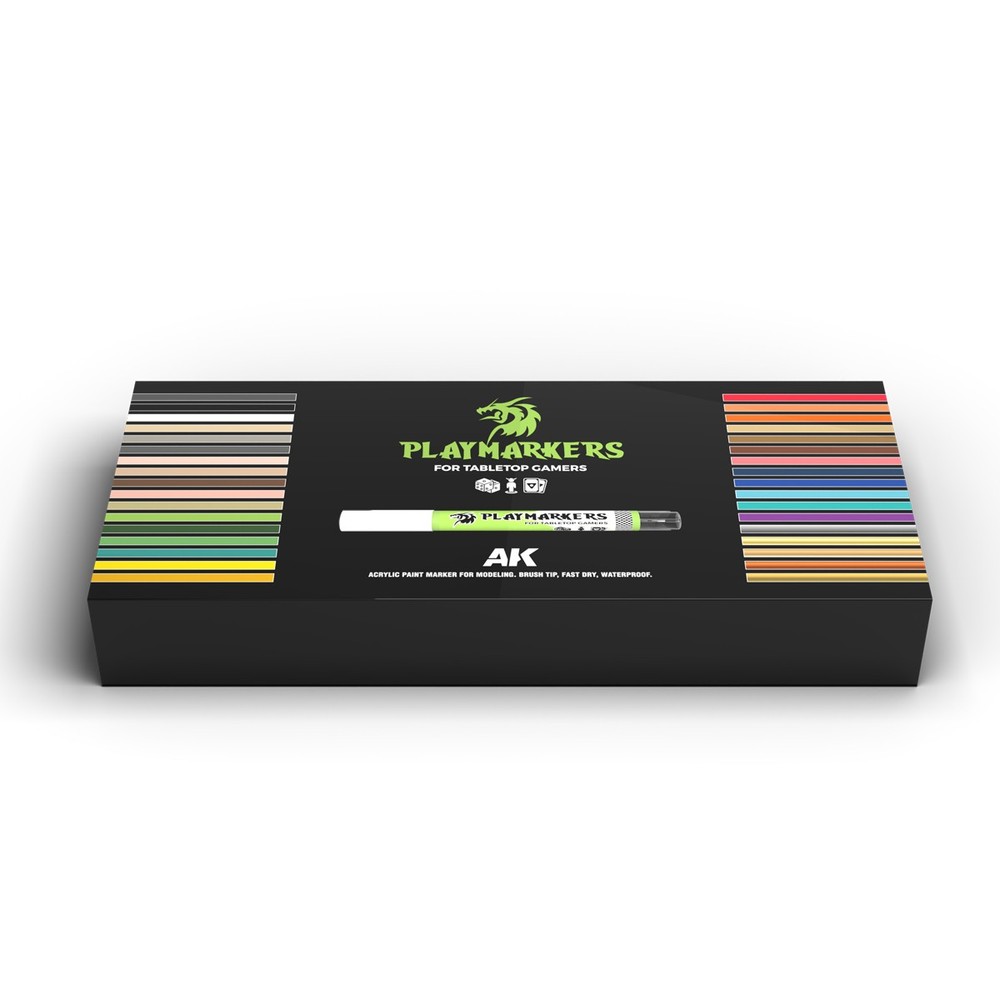 AK Interactive Special Box AK Playmarkers – Full Range 34 Playmarkers