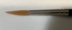 Vtg Winsor & Newton series 7 Finest Sable #5 Artist Brush. EUC