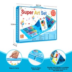 Art Supplies 272 Pack Art Set Drawing Kit for Girls Boys Teens Artist Deluxe …