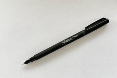 Sharpie 1976544 – Sharpie Pen Fine Stylo Point Black -3 count
