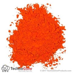 Fluorescent Powder, FIREHOUSE ORANGE – UV Reactive Powder / Pigment