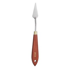 1.97″x0.75″ Stainless Steel Palette Knife Painting Tool Teardrop Blade for DIY