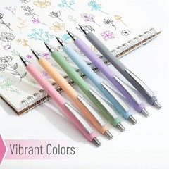 Mr Pen 6 Pack Bible Journaling Pens | No Bleed Fine Point Writing Pens