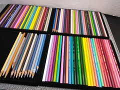 vtg. 1999 Prismacolor Professional Soft Thick Lead Colored Pencils 110 Count