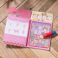 Melissa & Doug Scented Water WOW Age 3+ Reusable Water-Reveal Colouring Activity
