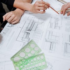 Circle Templates Geometric Drawings Drafting Stencils Measuring Tools Green