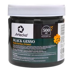 Black Gesso 16.9oz / 500ml Primer