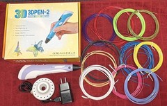 P1 3D Printing Pen with Display – Includes 3D Pen, 11 Colors WOW