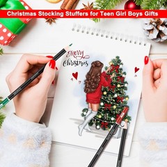 72Color Colored Pencils for Adult Coloring Books Soft Core Artist
