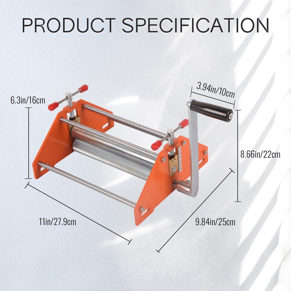 Printing Press Basic Etching Press Steel Printing Machine Size 11″ x 10″ x 6.8″