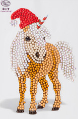 Craft BuddyUS CAMK 47 HORSE 10x15cm CRYSTAL ART MOTIF KIT