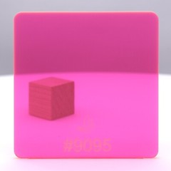 1/8″ Pink Fluorescent #9095 Acrylic Sheet