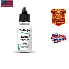 Permanent Satin Acrylic Varnish 18 ml – Scratch-Resistant & UV-Proof Finish