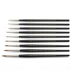 Winsor & Newton Series 7 Kolinsky Sable Miniature Watercolor Brush – SH #1