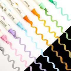72 Colors Acrylic Paint Markers, Soft Brush Tip Acrylic Markers Set, Water Ba…