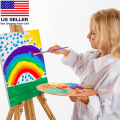 15Pcs Paint Brushes Value Pack, Includes 15 Different Types of Brushes, Nylon Co