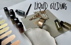 Fast Drying Liquid Silver Leaf Paint – Alcohol Based, 3.38 fl oz for Crafting