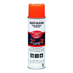 Rustoleum 203027 Orange Precision Line Inverted Marking Paint Spray (12-PACK)